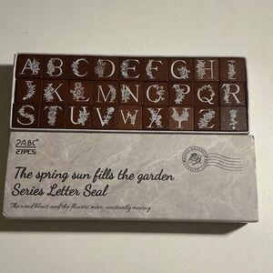 Brown Series Letter Seal Set